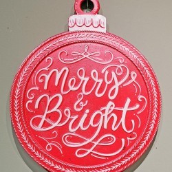 RD MERRY CHRISTMAS SIGN