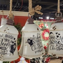6.5X9.5 CHRISTMAS BELLX3
