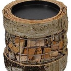 4"X4" WIRED BIRCH HOLDER