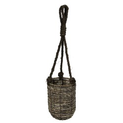 5.5X7"(21.25) HEMP ROPE LANTERN