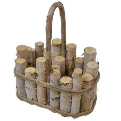 10.65X5.5X13.75 BIRCH BASKET