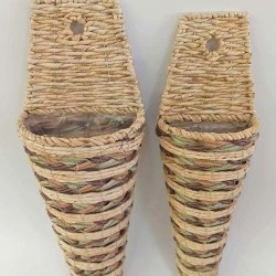 10X24 LONG CONE WALL BASKETX2