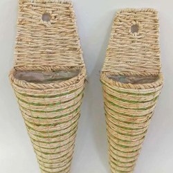 10X24 LONG CONE WALL BASKETX2