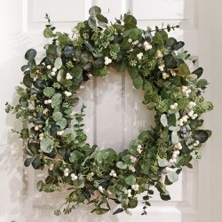 28IN EUCALYPTUS WREATH