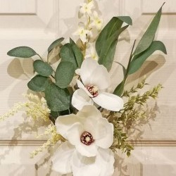 18IN MAGNOLIA SPRAY