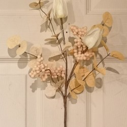 16IN LANTERN&PUMPKIN SPRAY