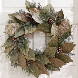 26IN MAGNOLIA WREATH