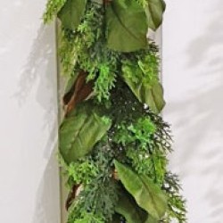 6FT MAGNOLIA CEDAR GARLAND