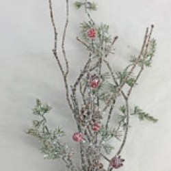 16IN ICY PINE SPRAY
