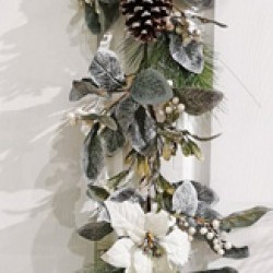 5FT POINSETTIA GARLAND