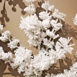 28" SNOW PINE SPRAY