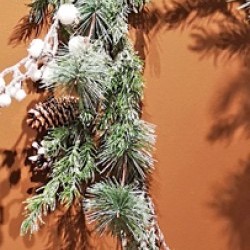 5' ICE PINE GARLAND