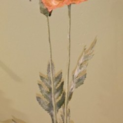 28IN POPPY FLOWER