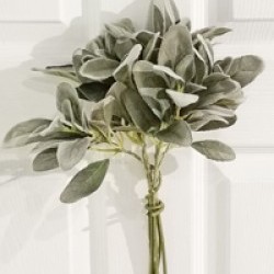 Item # PS182 GREEN - 14IN LEAF BUNDLE/6