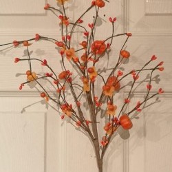 24IN MINI PUMPKIN&BITTERSWEET SP