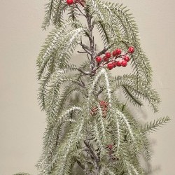 26IN ICE WEEPING PINE TREE BLK P