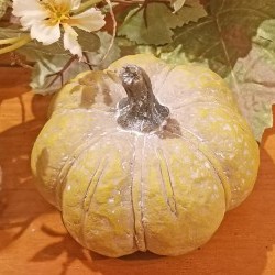 Item # RU2280 YEL - 3.75X3.75X3.15 PUMPKIN
