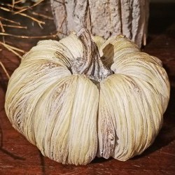 Item # RU2320 WOOD - 5.7X5.7X3.75 PUMPKIN