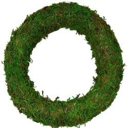 8" MOSS WREATH
