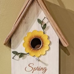 15.2IN HANGING BIRD HOUSE