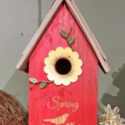 15.2IN HANGING BIRD HOUSE