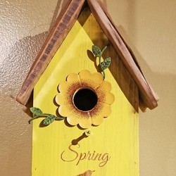15.2IN HANGING BIRD HOUSE